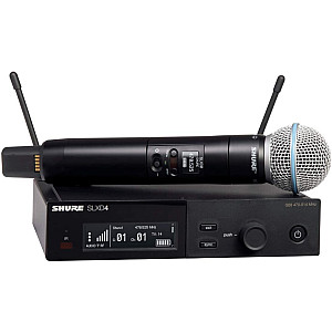 Shure SLXD24/B58 Digital Wireless Handheld Microphone System w/ Beta 58A 